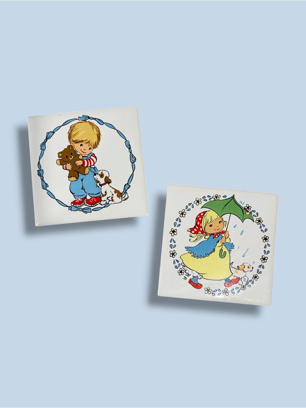2 for $20 - Set of 2 Ceramic Trivets by Jasco
